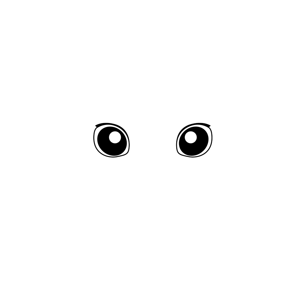 blinking eyes